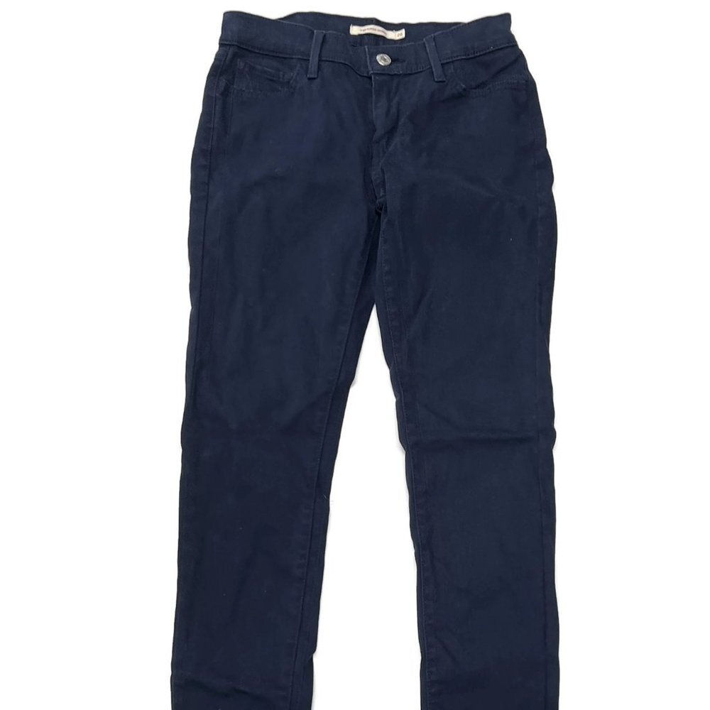 Levis 710 Super Skinny‎ Blue Jeans Womens 26 Stretch Denim Pants Cotton Blend